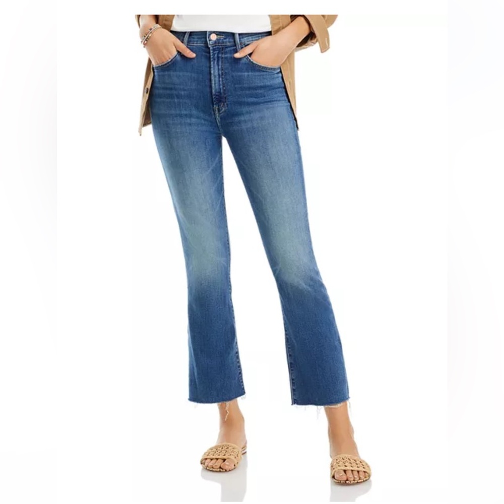 MOTHER The Hustler Ankle Fray petite/short